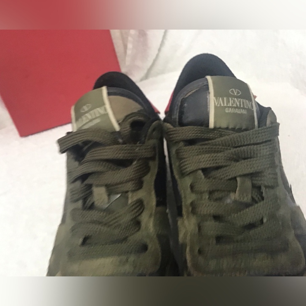 Valentino Camouflage Rockrunner Sneakers - Picture 4 of 10
